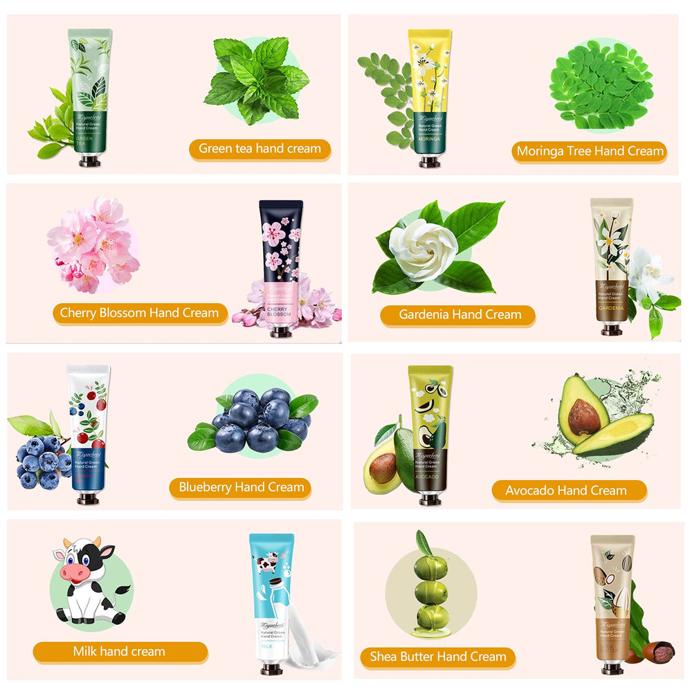 BONNIESTORE tubes arranged to display different plant fragrances and color variety
