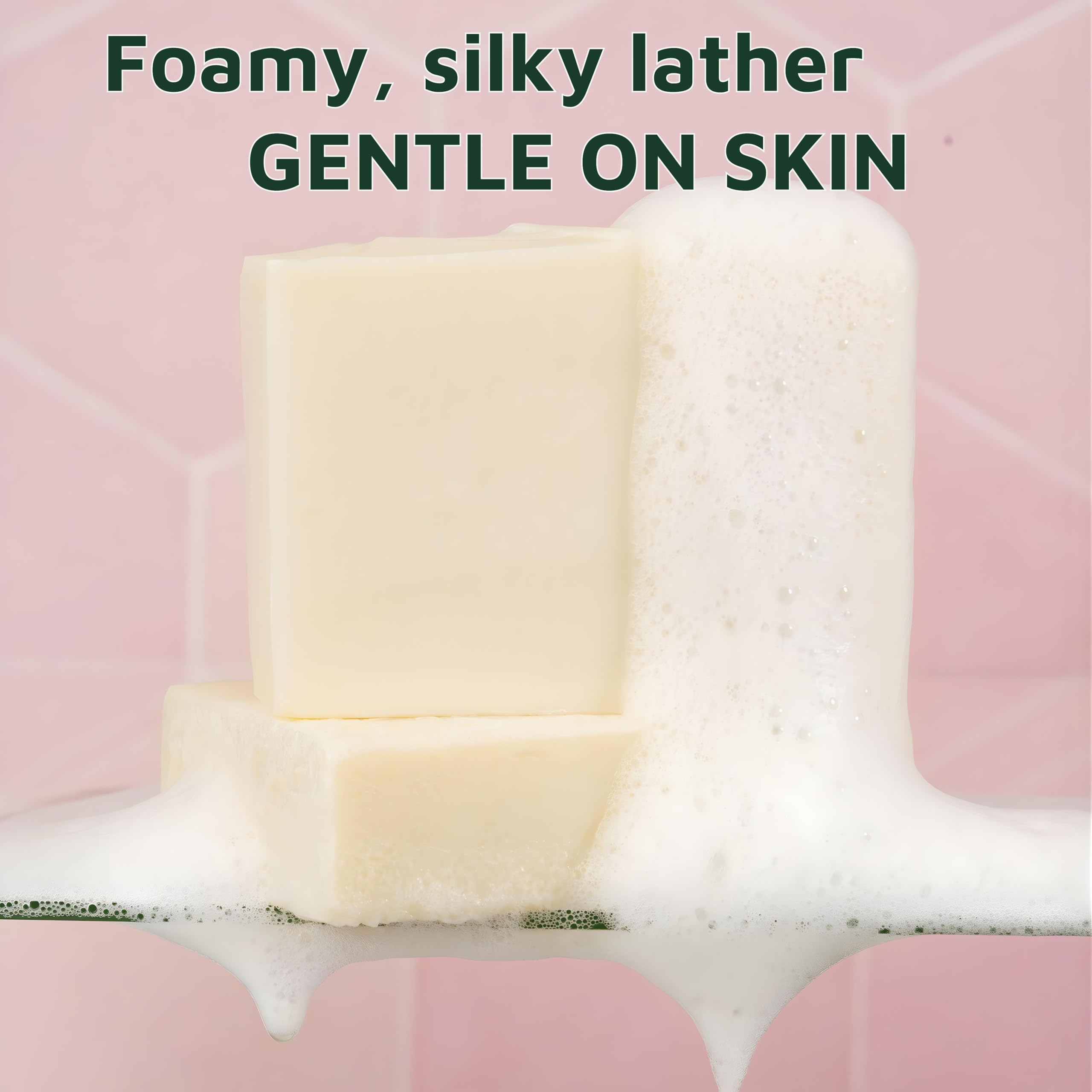 bonuderm bar on bathroom shelf in minimalist setting promoting gentle daily use