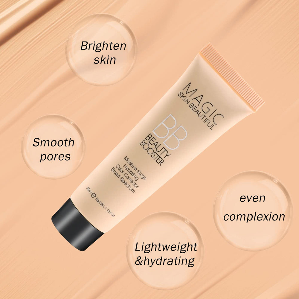 Boobeen application on fingertip demonstrating easy blending and buildable coverage
