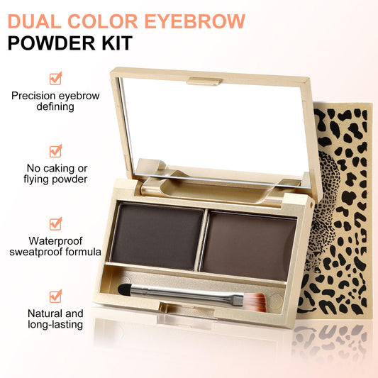 Boobeen compact with mirror displayed for on-the-go brow touch-ups