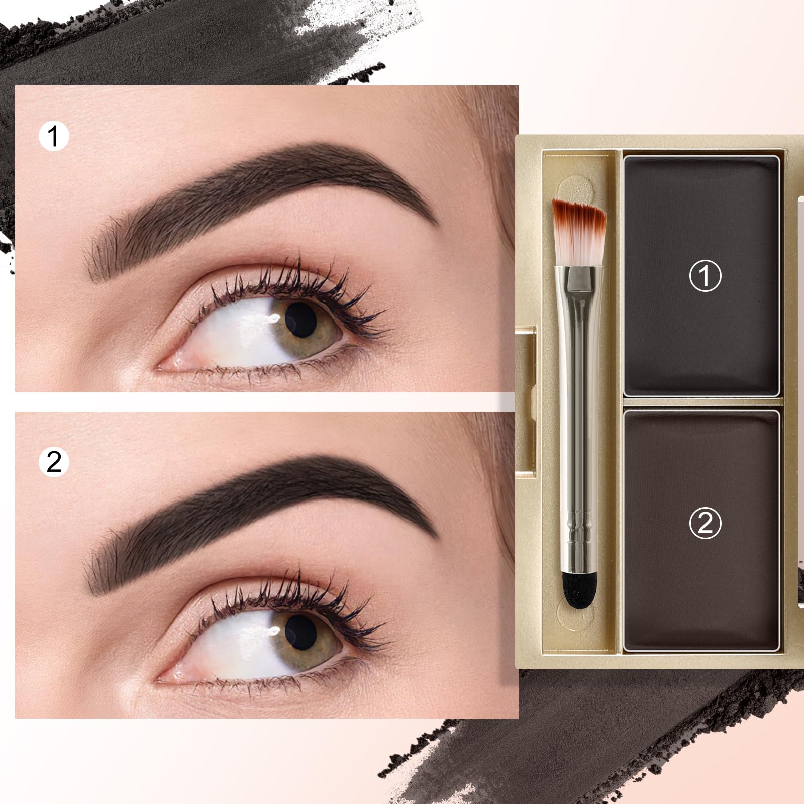Boobeen dual-ended brush detail demonstrating precise application benefit