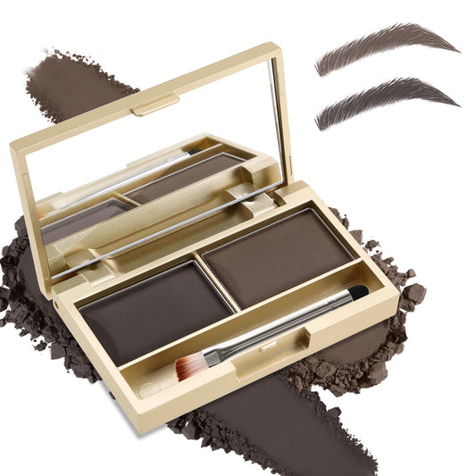 Boobeen front open palette showing two shades and mirror for precise shaping