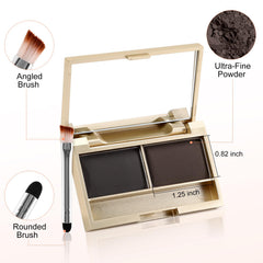 Boobeen in use application on eyebrow showing natural shaping benefit