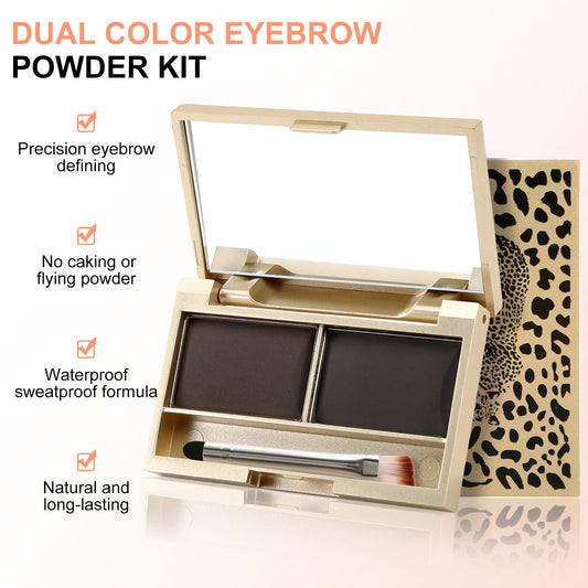 Boobeen open palette with mirror showing two shades for custom blending benefit