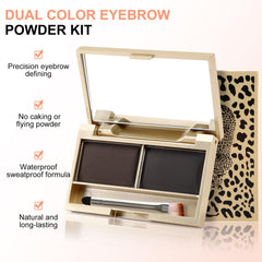 Boobeen open palette with mirror showing two shades for custom blending benefit