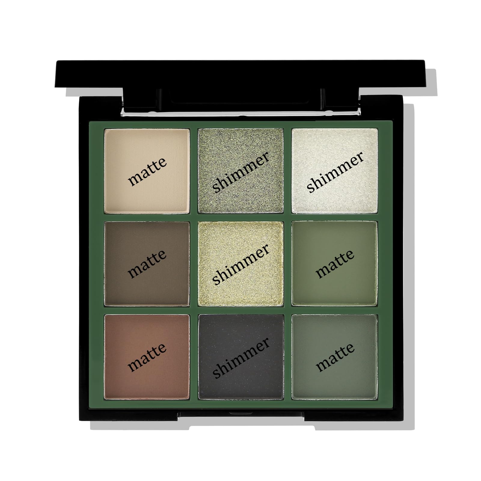 Boobeen close-up texture of matte and shimmer for smooth blending benefit