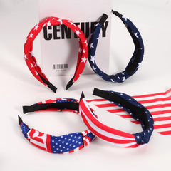 Bookay headband worn with ponytail demonstrating secure hold