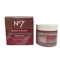 Boots No7 jar front view showing product and hydration benefit