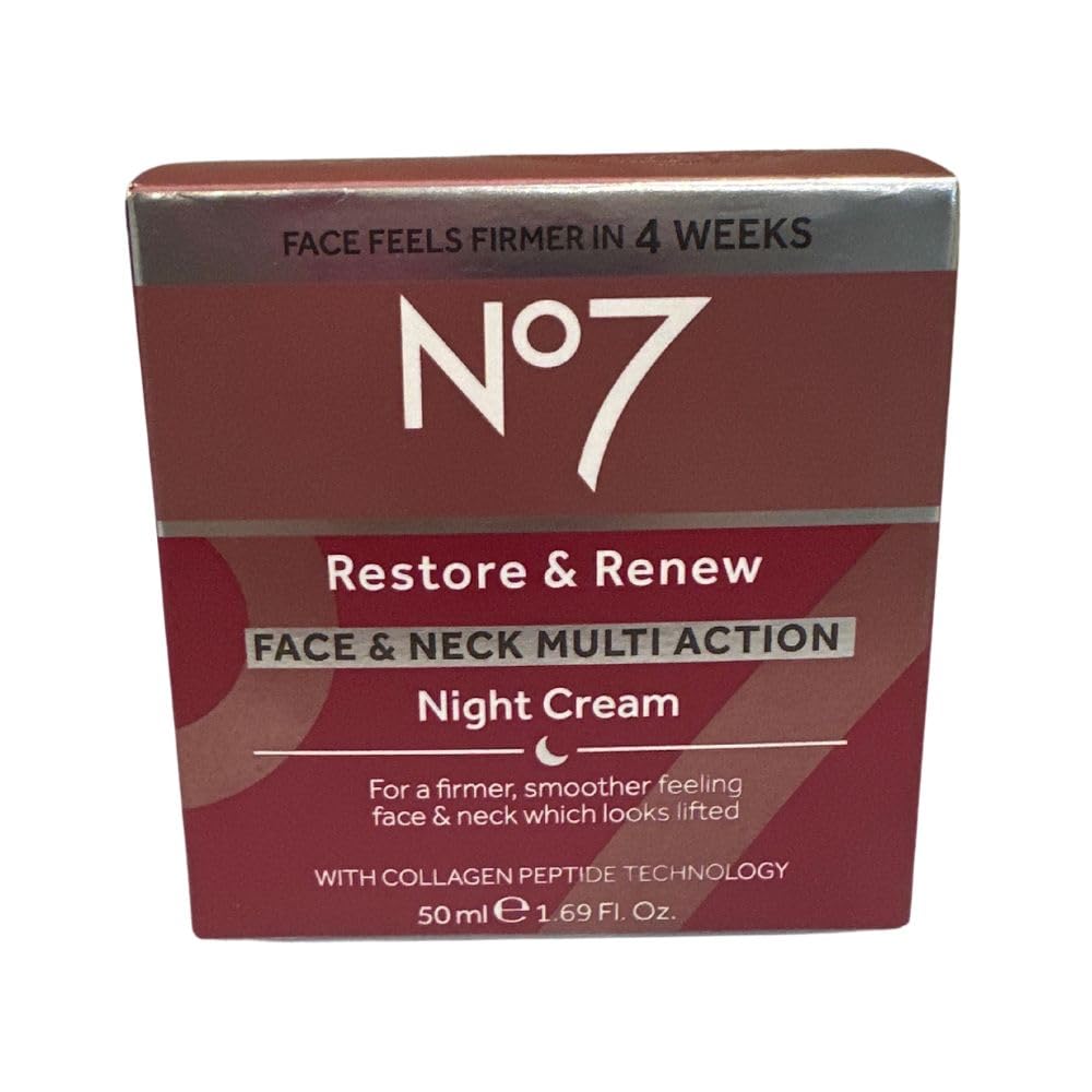 Boots No7 cream texture swirled to show rich moisturizing feel