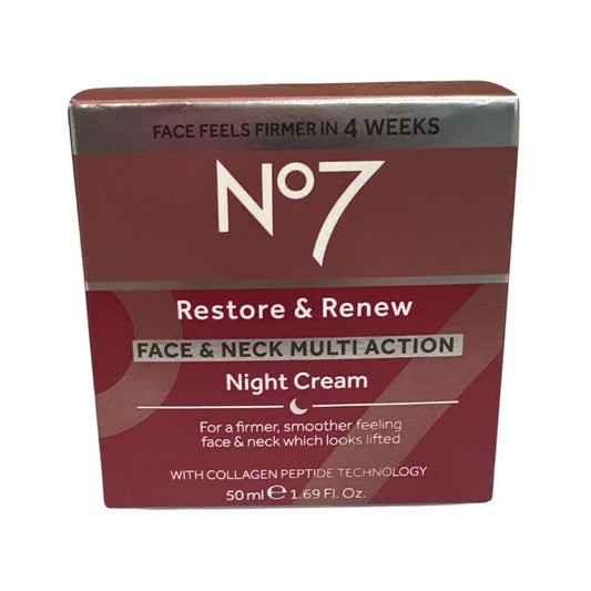 Boots No7 cream texture swirled to show rich moisturizing feel