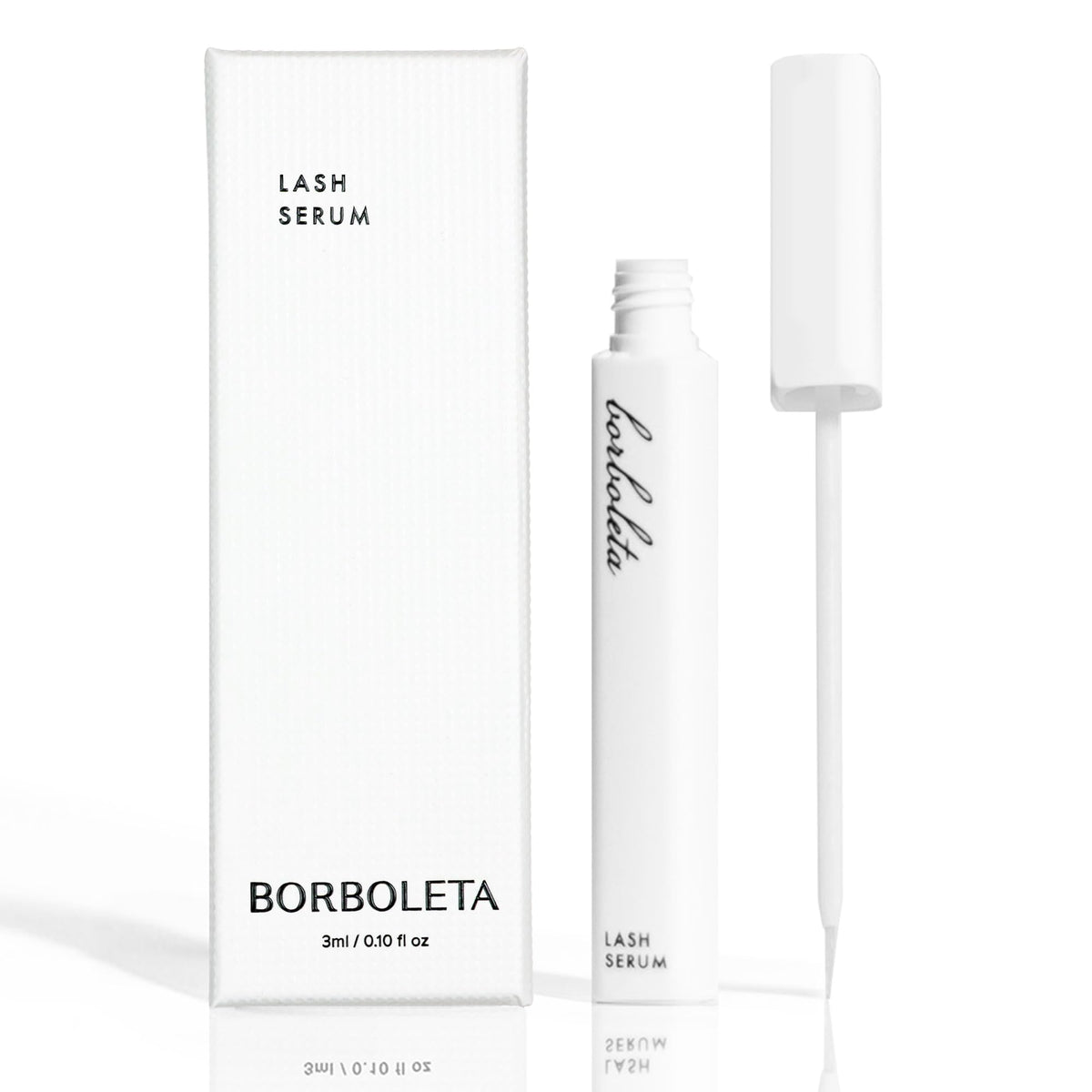 Borboleta front packaging showing full-size 3 month supply and benefits