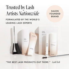 Borboleta on bathroom vanity lifestyle shot promoting nightly routine