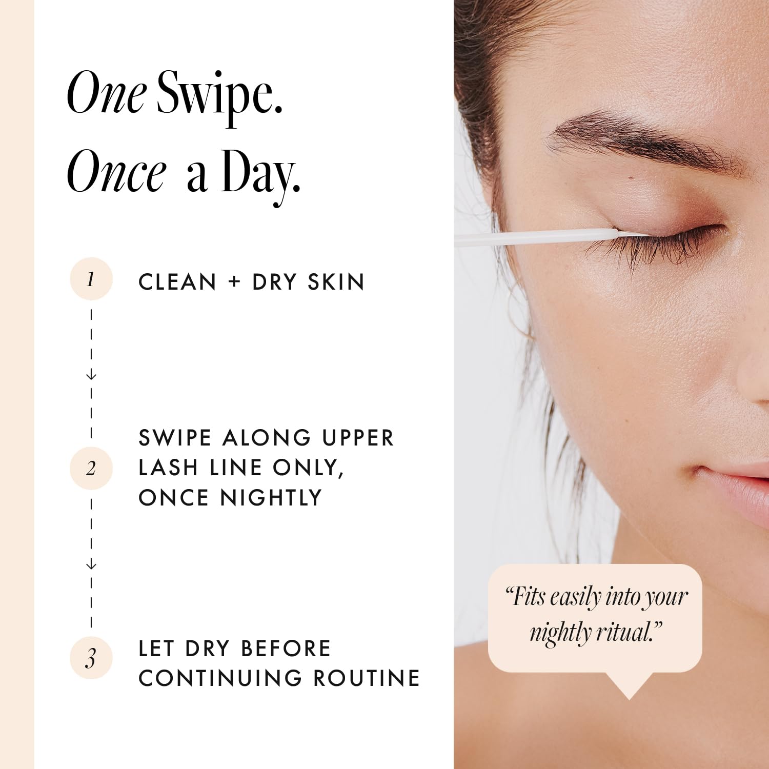 Borboleta serum texture closeup highlighting lightweight, non-greasy finish