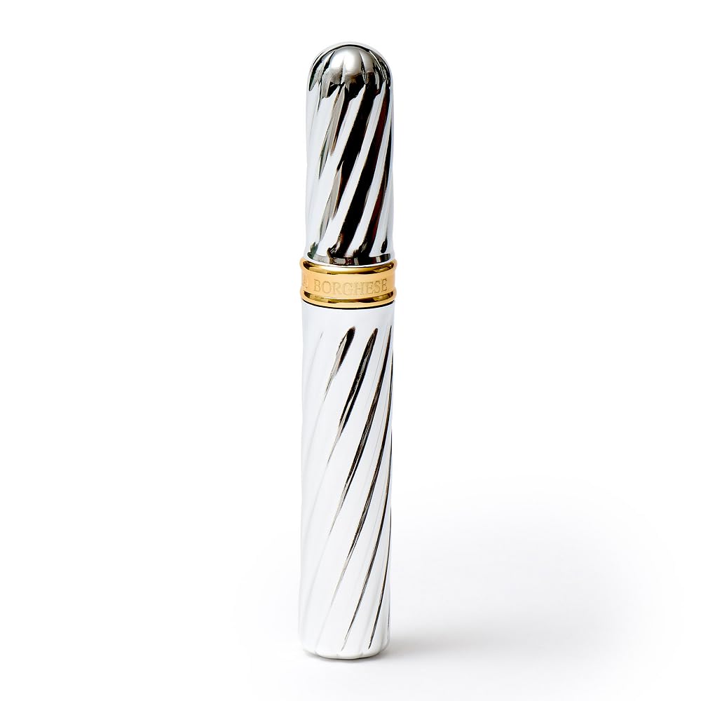 Borghese mascara front packaging showing sleek tube and product name for easy selection