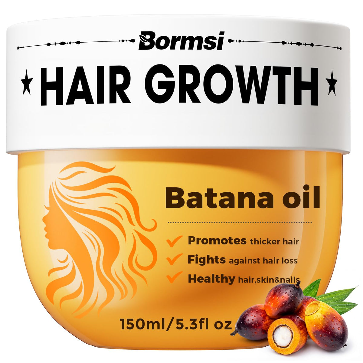 BORMSI bottle front view showing clean packaging and product clarity benefit