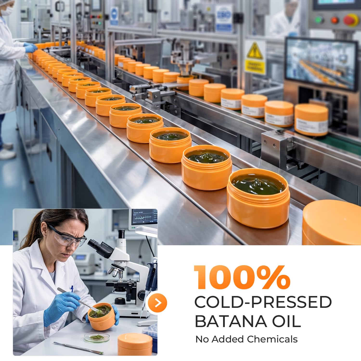BORMSI Batana oil in a bathroom setting suggesting daily routine convenience benefit