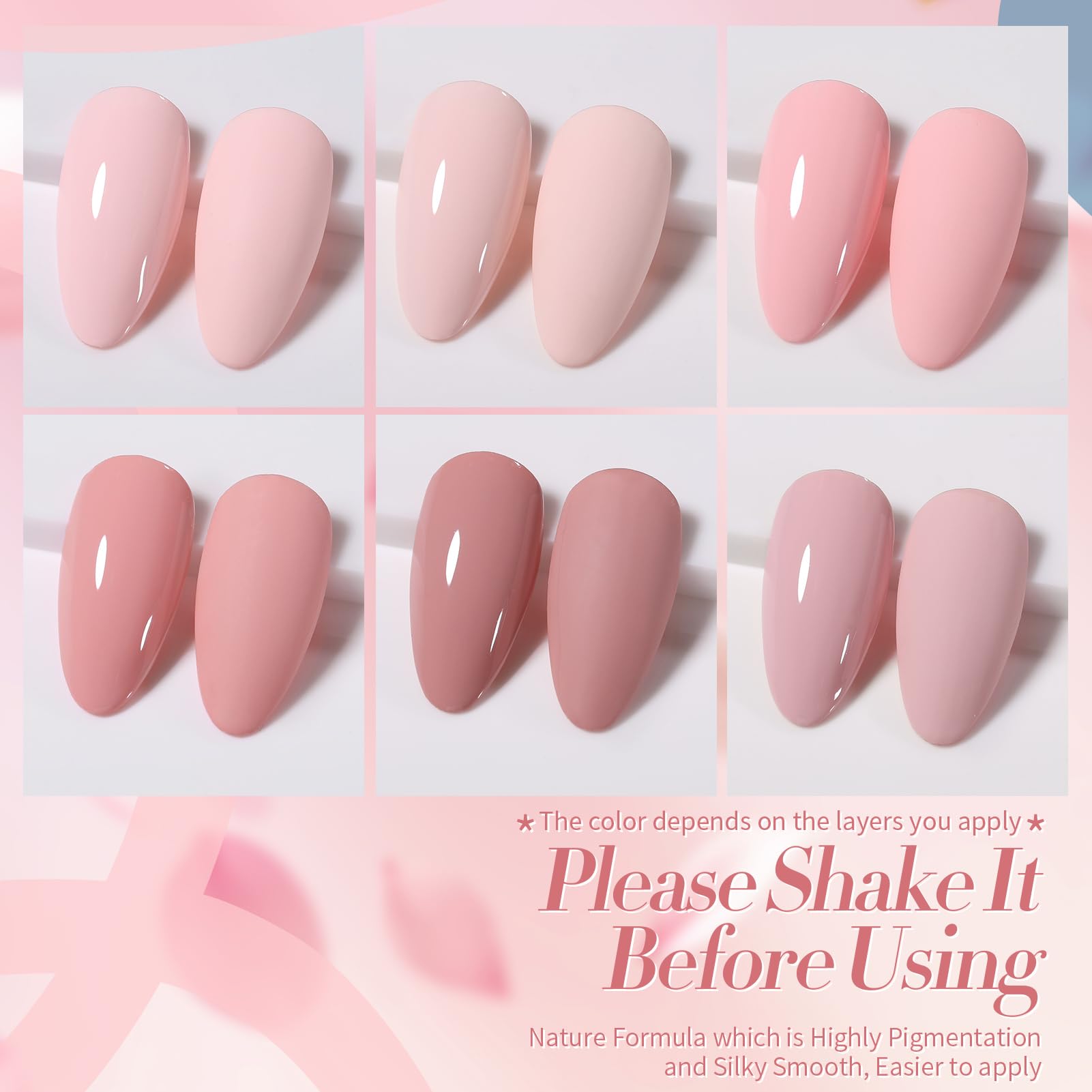 Born Pretty application in progress on nails demonstrating simple one-stroke coverage benefit