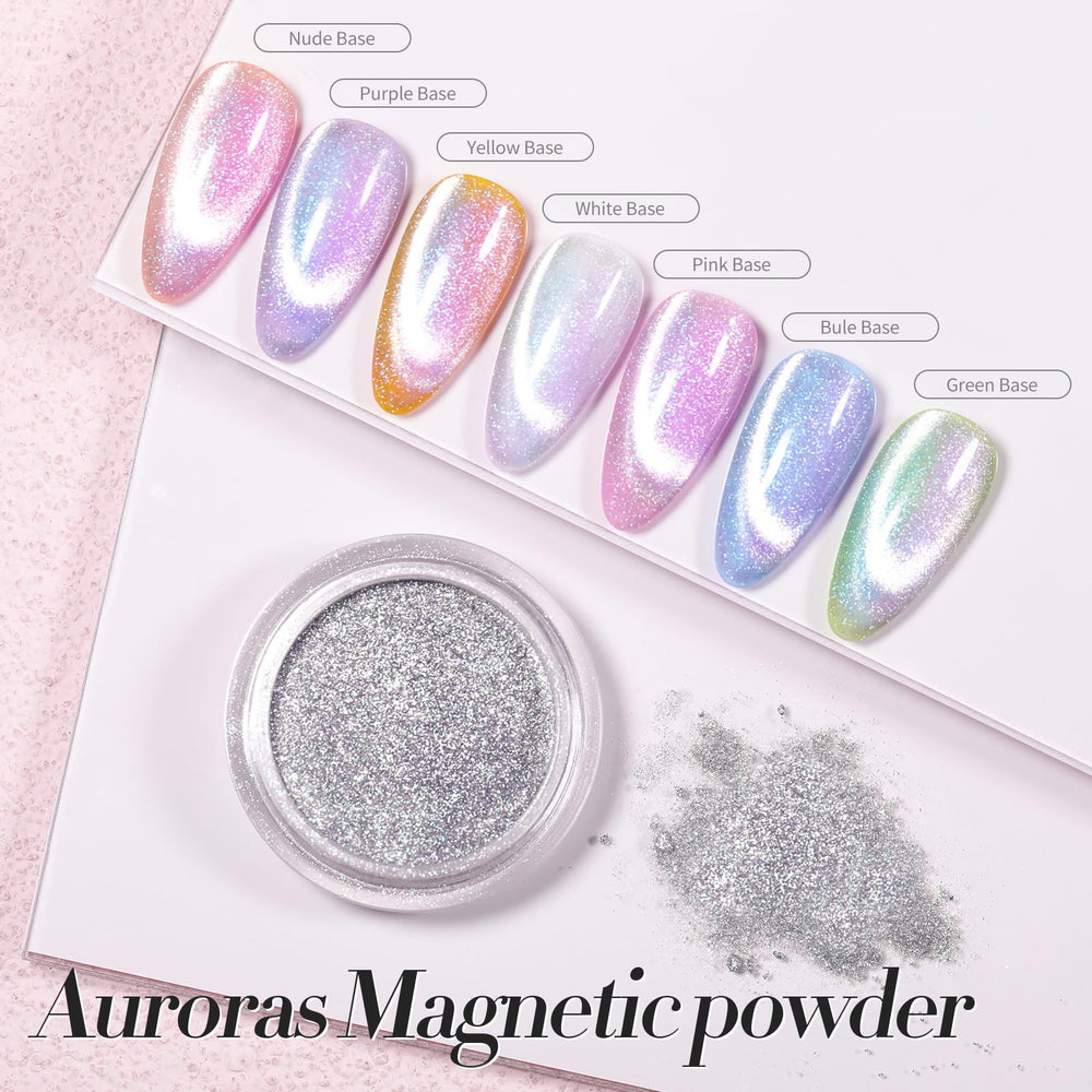 Born Pretty application on nail displays chrome shine and salon-like result