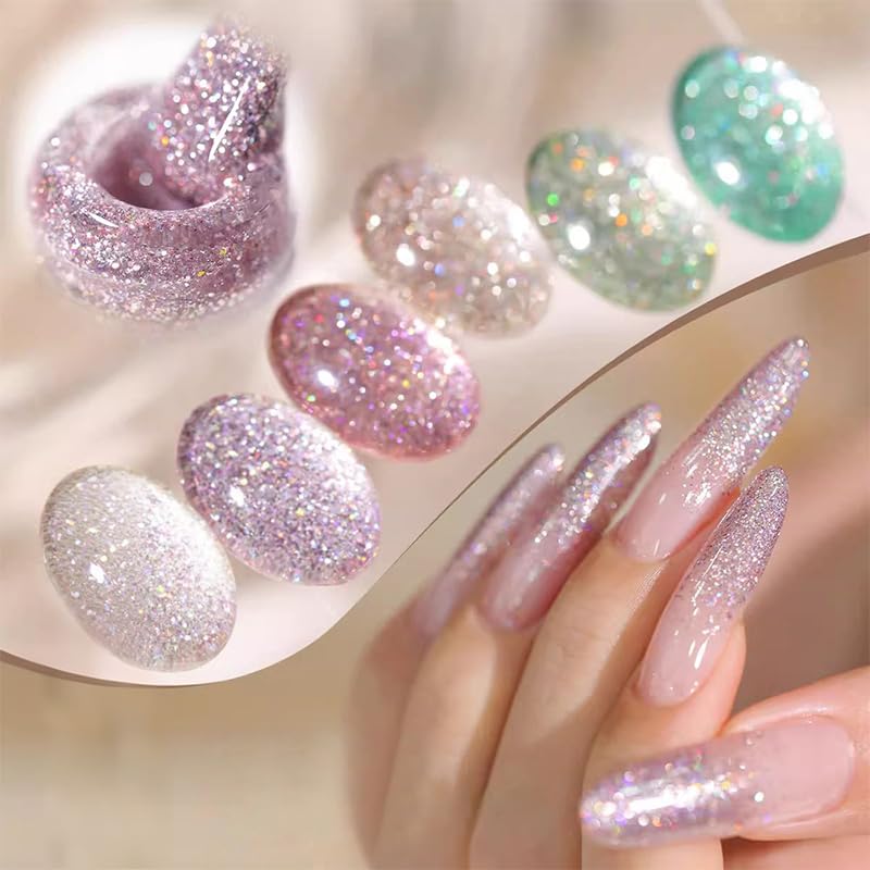 Born Pretty polish curing under LED lamp showcasing quick set and glossy finish