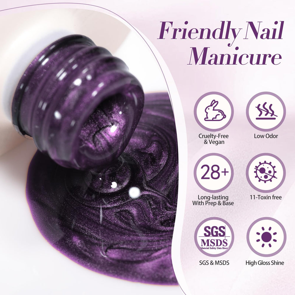 Born Pretty at-home manicure scene showing professional-looking results