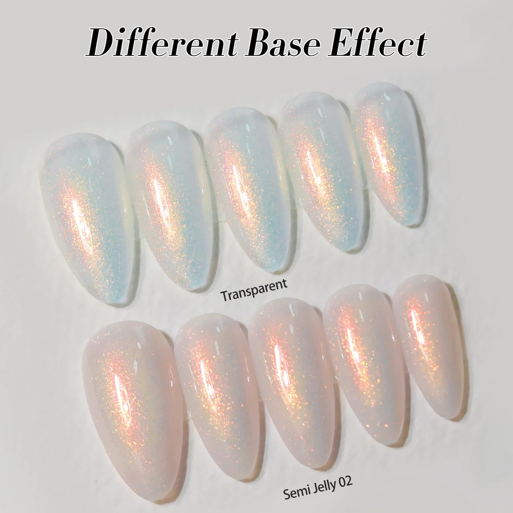 Born Pretty close-up of nano pigments demonstrating three-dimensional sparkle