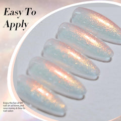 Born Pretty color swatches showing aurora gradient options for creativity
