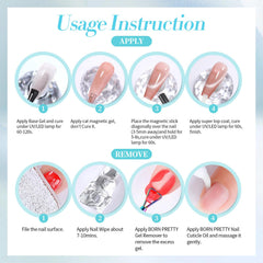 Born Pretty finished manicure in lifestyle setting highlighting long-lasting shine