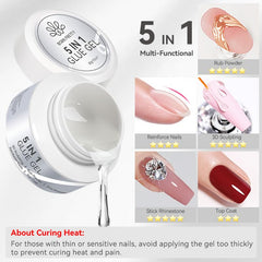 Born Pretty bottle cap and brush detail for precise application