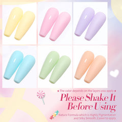 Born Pretty bottle close-up label showing 7ml and color, clear product identification benefit
