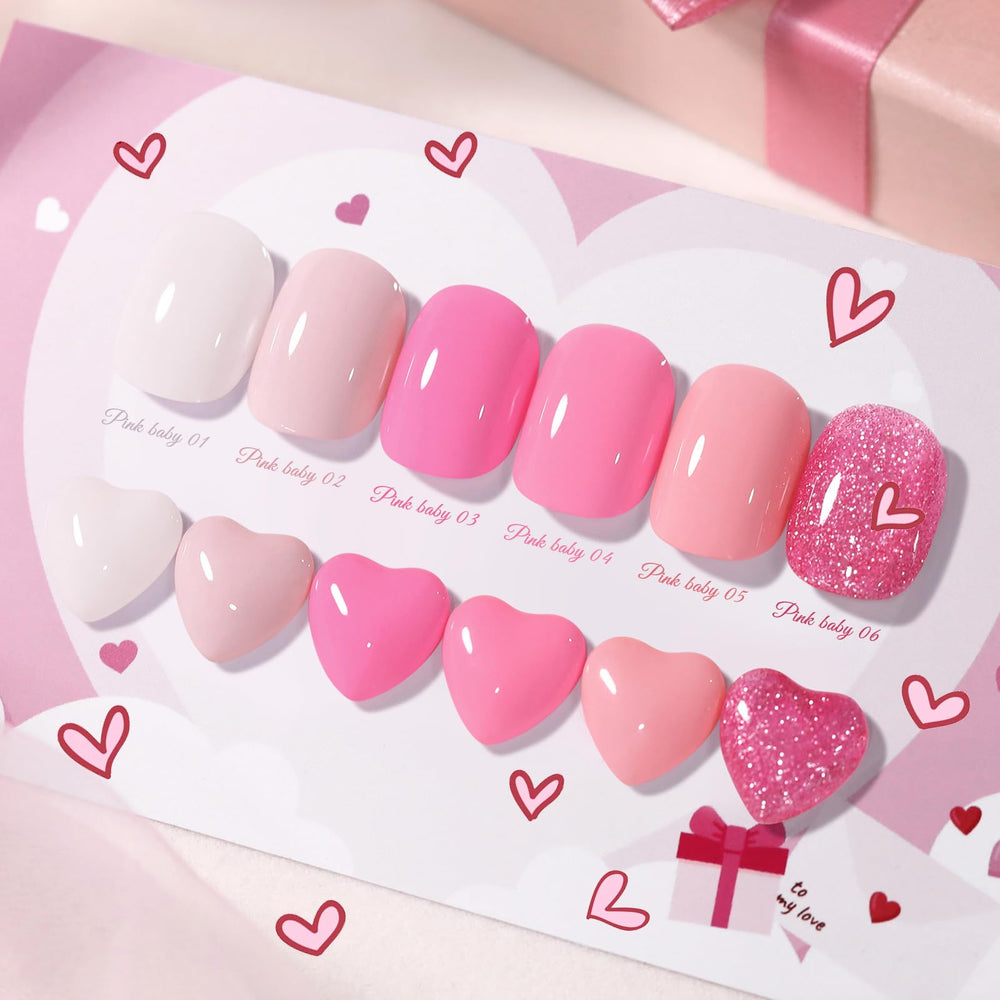 Born Pretty bottle close-up revealing smooth glass finish and precise polish applicator brush