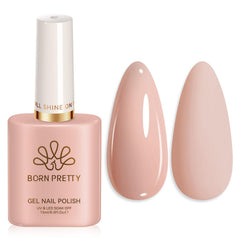 Born Pretty bottle front view showing mocha mousse and elegant presentation benefit