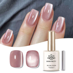 Born Pretty bottle front view showing Moonlight Dried Rose color and glossy finish