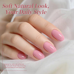 Born Pretty brush applying polish to nail demonstrating smooth coverage benefit