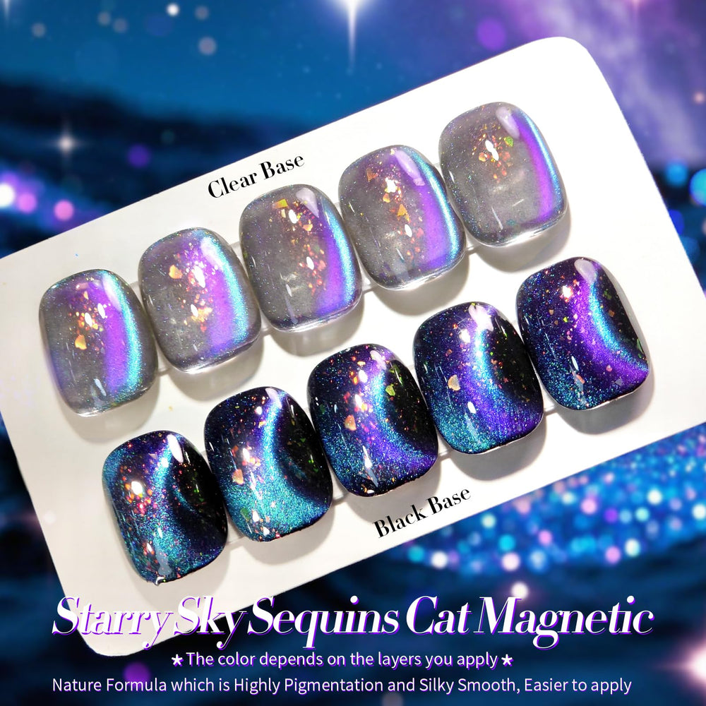 BORN PRETTY brush stroke close-up showing holographic glitter and smooth application
