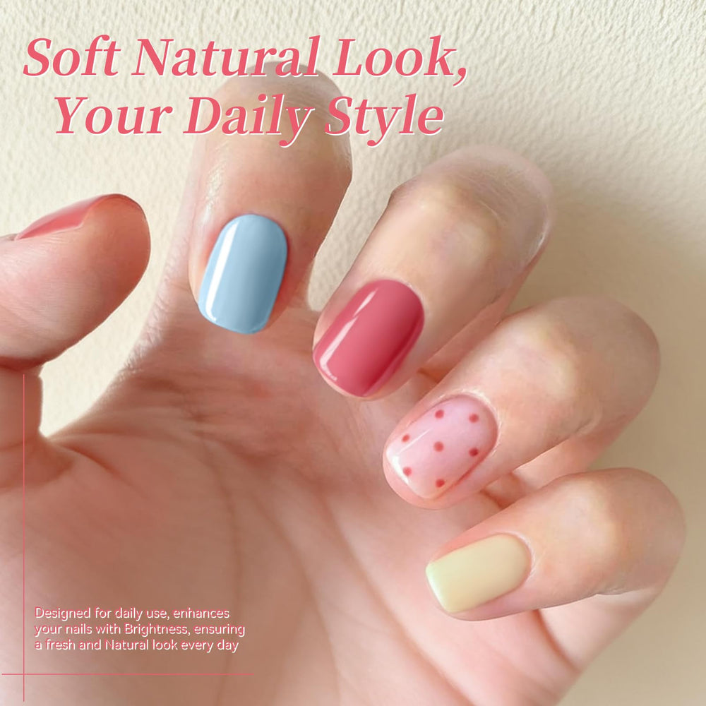 Born Pretty swatch fan of neon and pastel shades demonstrating color payoff