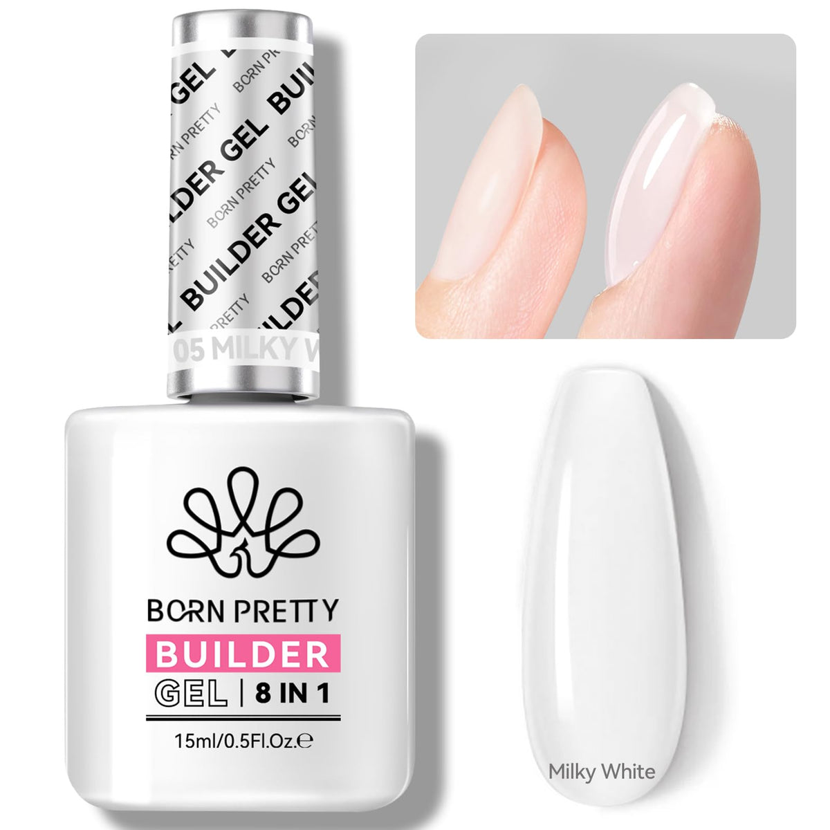 born pretty front packaging showing 15ml bottle and branding for easy identification