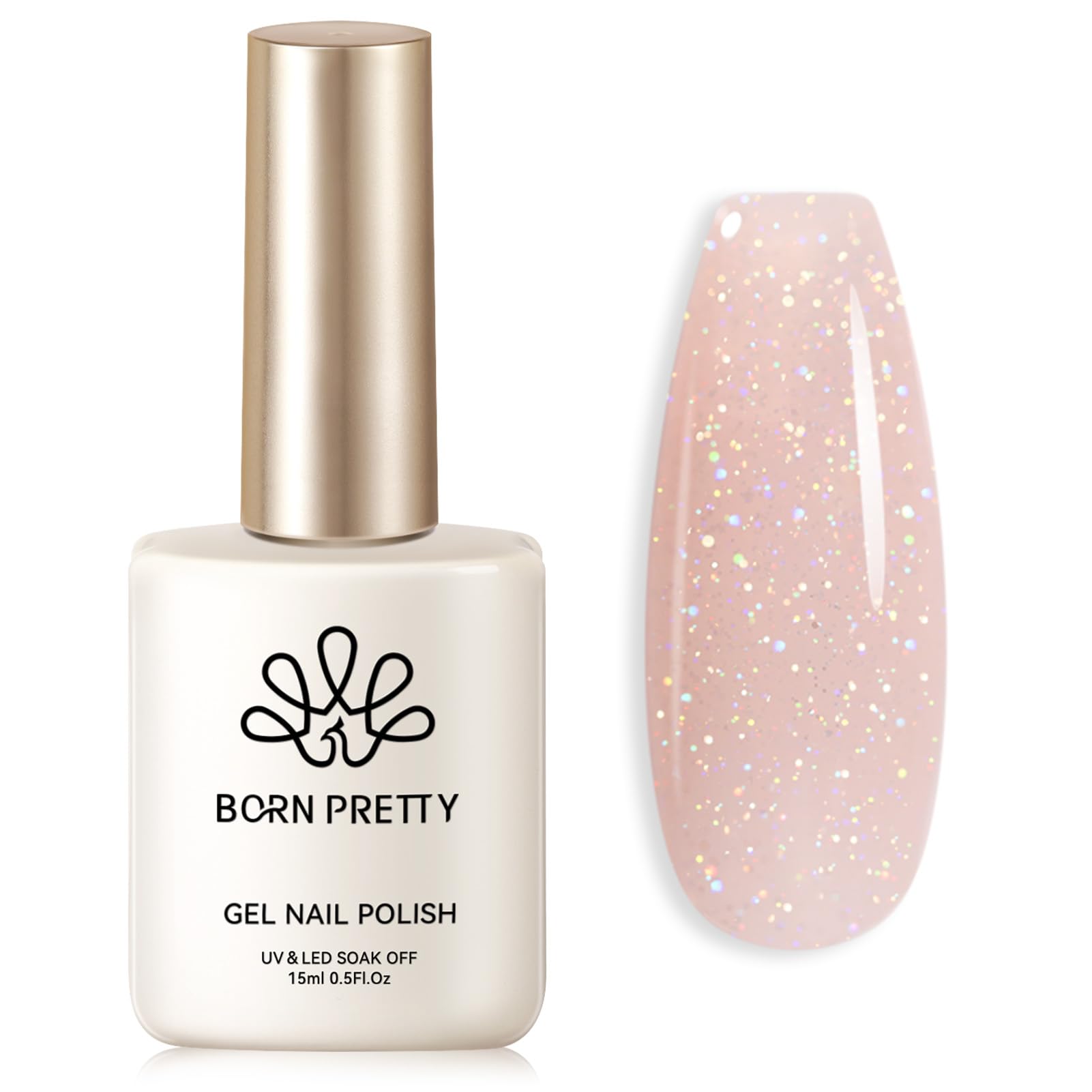 Born Pretty front packaging showing bottle and label, highlights professional finish