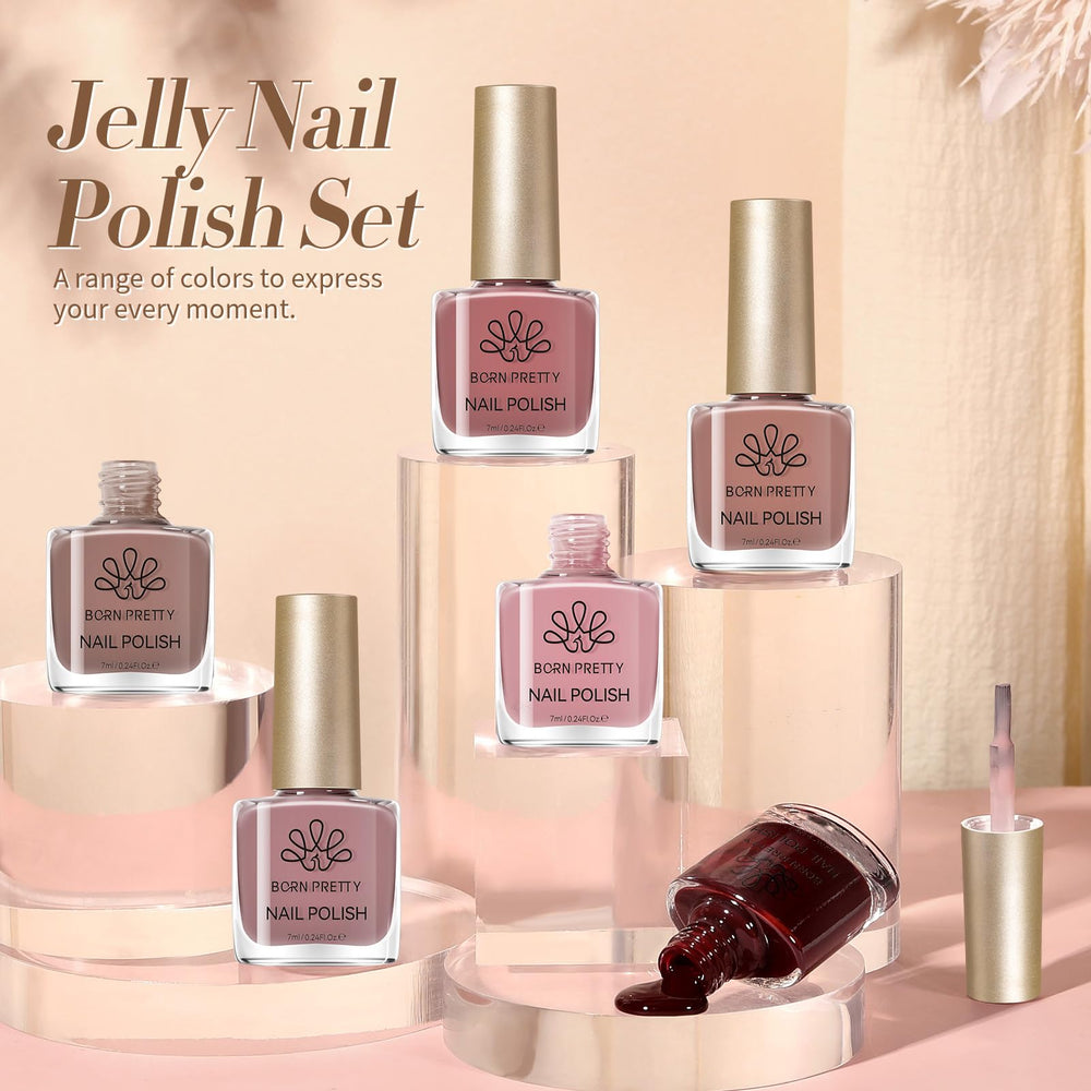 Born Pretty gift-ready box presented as a ready-to-give polish set