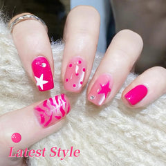 Born Pretty glossy and matte topcoats side-by-side showing finish options