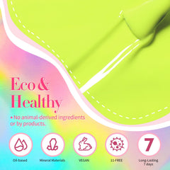 Born Pretty glossy finished nails displaying high shine and chip resistance benefit