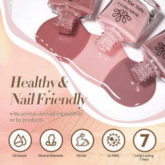 Born Pretty label close-up showing brand and quick-dry information