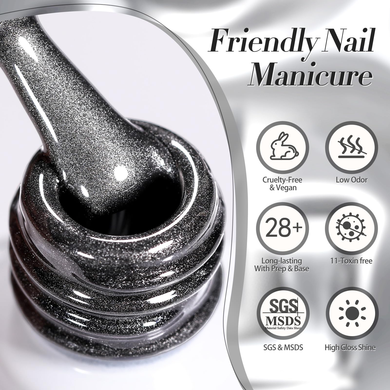 born pretty label and ingredients close-up showing product information clarity