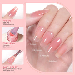 Born Pretty label close-up highlighting product volume and usage guidance
