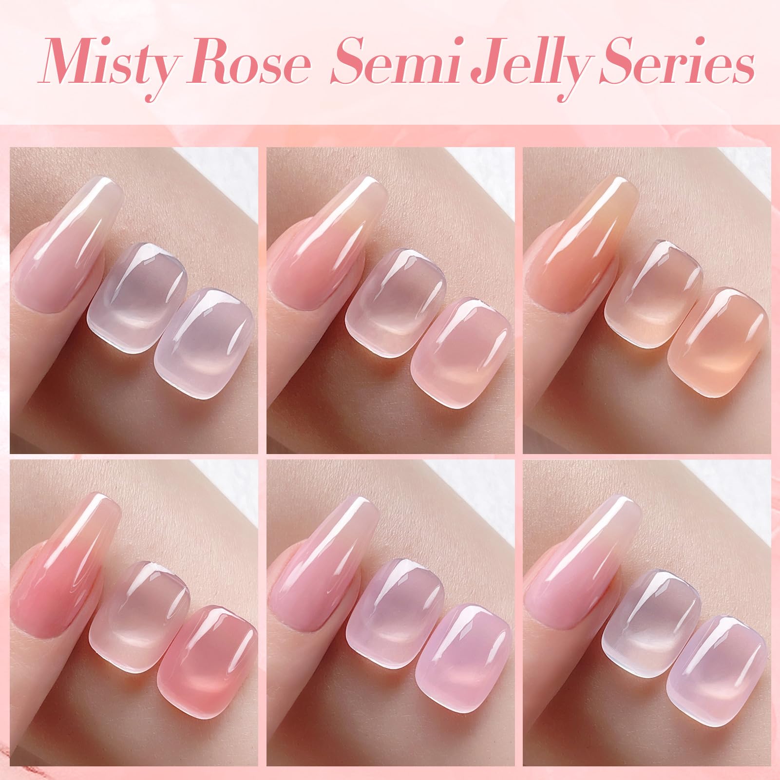 Born Pretty comparison of one, two, and three coats illustrating buildable depth
