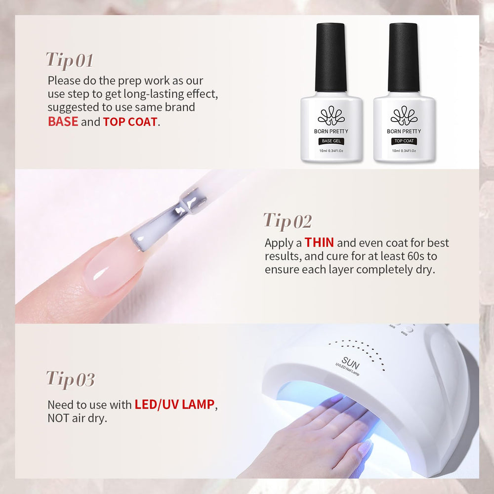 Born Pretty lifestyle flatlay with manicure tools showing styling ideas