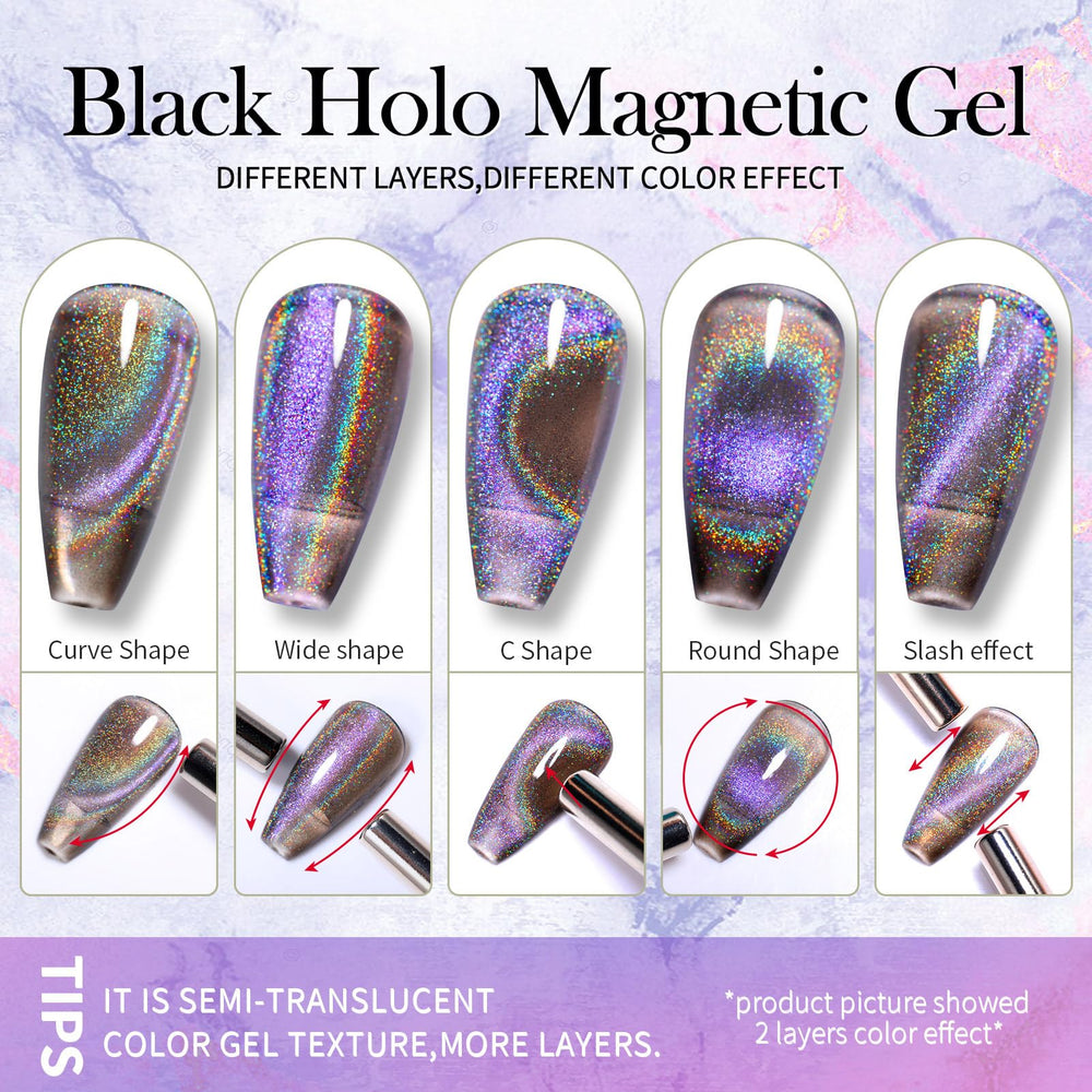 Born Pretty finished manicure on hands showcasing salon-quality wearable shine