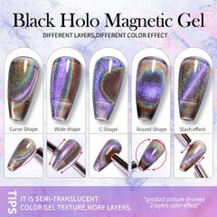Born Pretty finished manicure on hands showcasing salon-quality wearable shine