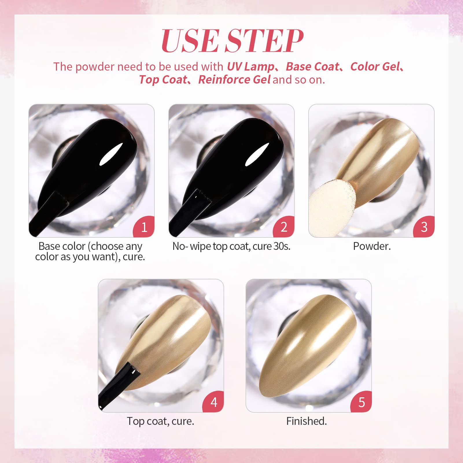Born Pretty lifestyle manicure scene showing salon-quality shine at home