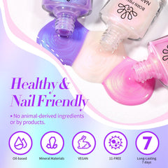 Born Pretty lifestyle manicure setting on a table illustrating wearable style