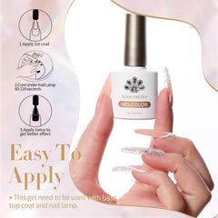 Born Pretty lifestyle manicure scene showing finished nails for festive occasions